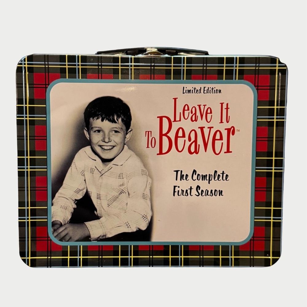 Leave It To Beaver Metal Lunch Box "Box Only" 7 3/4"×6" - RARE